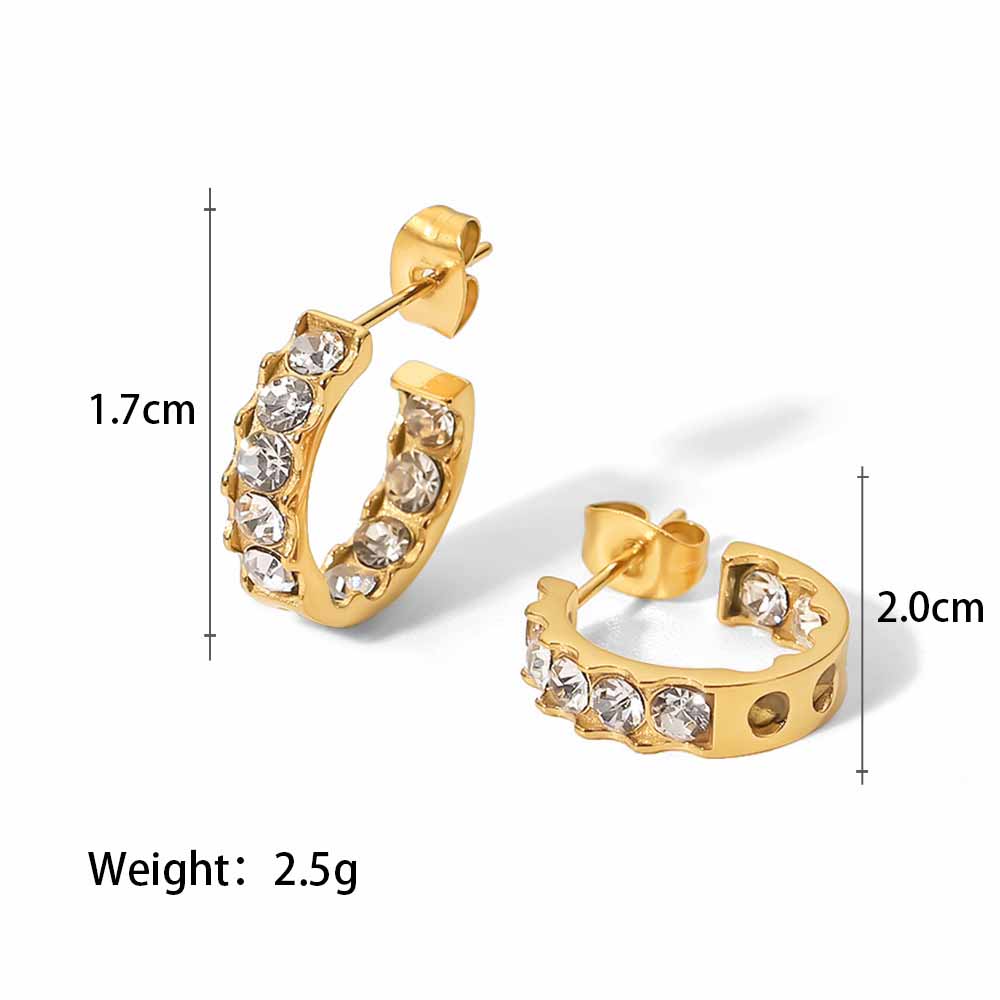 18k Gold Earrings – Elegant Luxury Jewelry for Everyday Style