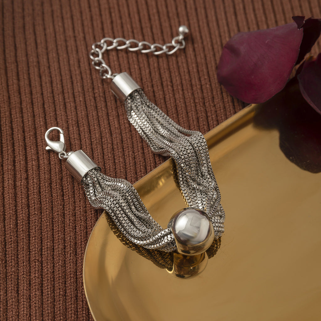 Layered Chain Stacking Chic Bracelet for Women