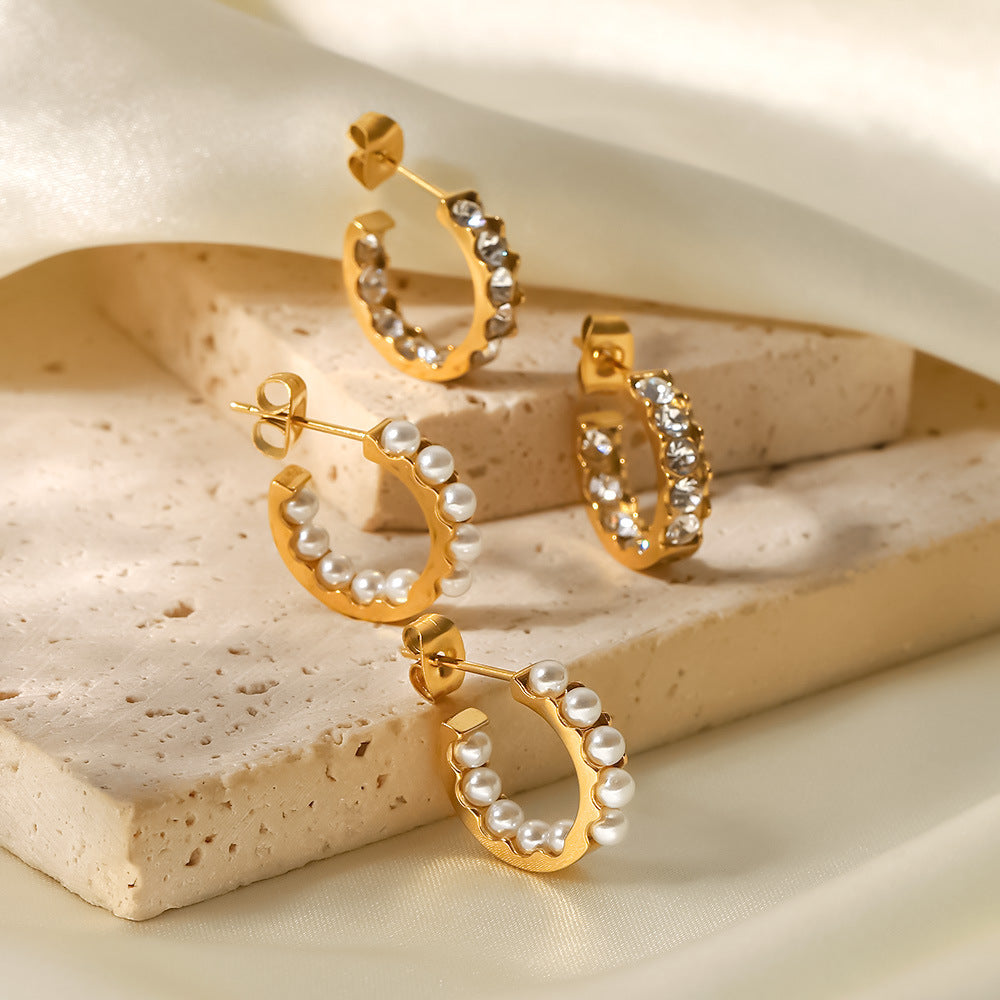 18k Gold Earrings – Elegant Luxury Jewelry for Everyday Style