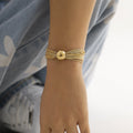 Layered Chain Stacking Chic Bracelet for Women