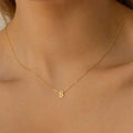 Delicate Initial Letter Necklace - Personalized Jewelry