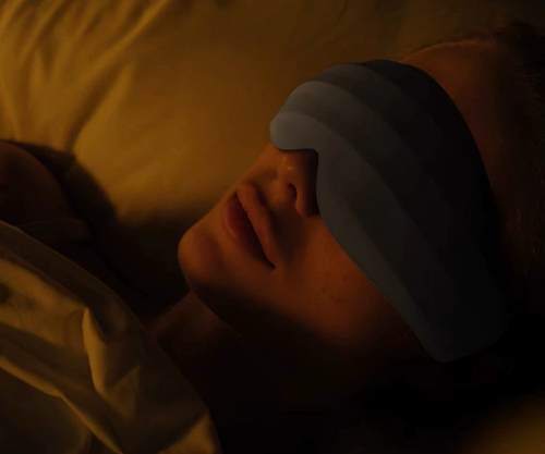3D Stereoscopic Blackout Eye Mask for Comfortable Sleep